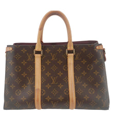 Load image into Gallery viewer, LOUIS VUITTON Soufflot MM Monogram Canvas Shoulder Bag Brown
