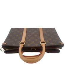 Load image into Gallery viewer, LOUIS VUITTON Soufflot MM Monogram Canvas Shoulder Bag Brown
