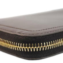 Load image into Gallery viewer, PRADA Zip Around Leather Wallet Brown
