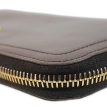 Load image into Gallery viewer, PRADA Zip Around Leather Wallet Brown
