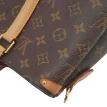 Load image into Gallery viewer, LOUIS VUITTON Soufflot MM Monogram Canvas Shoulder Bag Brown
