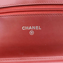 Load image into Gallery viewer, CHANEL Brilliant WOC Quilted Patent Leather Crossbody Wallet Red
