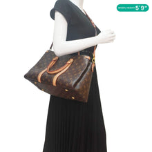 Load image into Gallery viewer, LOUIS VUITTON Soufflot MM Monogram Canvas Shoulder Bag Brown
