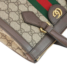 Load image into Gallery viewer, GUCCI Ophidia GG Supreme Canvas Tote Bag Beige 547551
