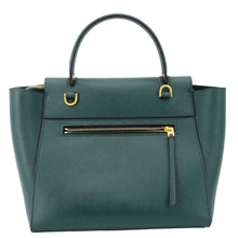 Load image into Gallery viewer, CELINE Micro Belt Grained Leather Shoulder Bag Green

