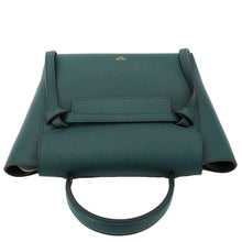 Load image into Gallery viewer, CELINE Micro Belt Grained Leather Shoulder Bag Green

