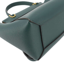 Load image into Gallery viewer, CELINE Micro Belt Grained Leather Shoulder Bag Green
