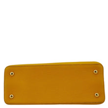 Load image into Gallery viewer, LOUIS VUITTON Capucines MM Taurillon Leather Satchel Bag Yellow
