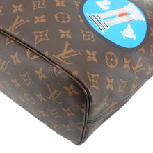 Load image into Gallery viewer, LOUIS VUITTON Neverfull MM World Tour Monogram Canvas Tote Shoulder Bag Brown
