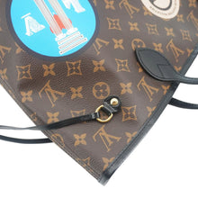 Load image into Gallery viewer, LOUIS VUITTON Neverfull MM World Tour Monogram Canvas Tote Shoulder Bag Brown
