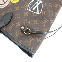 Load image into Gallery viewer, LOUIS VUITTON Neverfull MM World Tour Monogram Canvas Tote Shoulder Bag Brown
