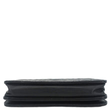 Load image into Gallery viewer, CHANEL Camellia Caviar Leather Wallet on Chain Shoulder Bag Black
