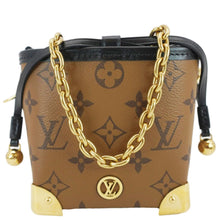 Load image into Gallery viewer, LOUIS VUITTON Noe Monogram Reverse Canvas Purse Brown
