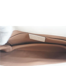 Load image into Gallery viewer, GUCCI Broadway Pearl Bee Mini Leather Shoulder Bag White 453778
