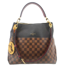 Load image into Gallery viewer, LOUIS VUITTON Maida Damier Ebene Hobo Shoulder Bag Noir
