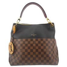 Load image into Gallery viewer, LOUIS VUITTON Maida Damier Ebene Hobo Shoulder Bag Noir
