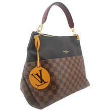 Load image into Gallery viewer, LOUIS VUITTON Maida Damier Ebene Hobo Shoulder Bag Noir
