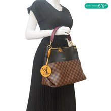 Load image into Gallery viewer, LOUIS VUITTON Maida Damier Ebene Hobo Shoulder Bag Noir
