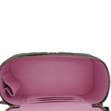 Load image into Gallery viewer, CHANEL Vanity Case Quilted Leather Top Handle Crossbody Bag Black
