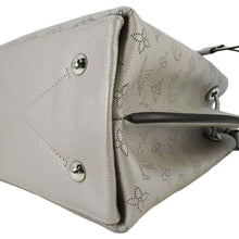 Load image into Gallery viewer, LOUIS VUITTON Muria Mahina Perforated Leather Shoulder Bag Silver
