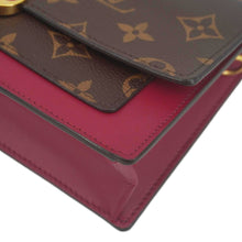 Load image into Gallery viewer, LOUIS VUITTON Flore Monogram Canvas Chain Wallet Fuchsia
