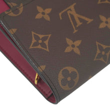 Load image into Gallery viewer, LOUIS VUITTON Flore Monogram Canvas Chain Wallet Fuchsia
