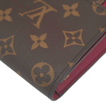 Load image into Gallery viewer, LOUIS VUITTON Flore Monogram Canvas Chain Wallet Fuchsia

