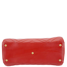 Load image into Gallery viewer, GUCCI GG Marmont Calfskin Matelasse Leather Shoulder Bag Red 448054
