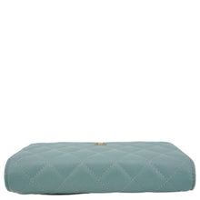 Load image into Gallery viewer, CHANEL Wallet On Chain Quilted Caviar Leather Crossbody Bag Sea Green
