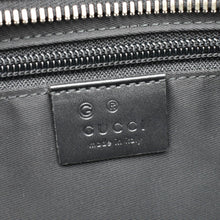 Load image into Gallery viewer, GUCCI Vertical Web Stripe Techno Canvas Tote Bag Black 631245
