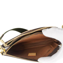 Load image into Gallery viewer, LOUIS VUITTON Multi Pochette Accessoires Monogram Canvas Crossbody Bag Brown
