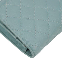 Load image into Gallery viewer, CHANEL Wallet On Chain Quilted Caviar Leather Crossbody Bag Sea Green
