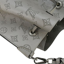 Load image into Gallery viewer, LOUIS VUITTON Muria Mahina Perforated Leather Shoulder Bag Silver
