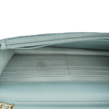 Load image into Gallery viewer, CHANEL Wallet On Chain Quilted Caviar Leather Crossbody Bag Sea Green
