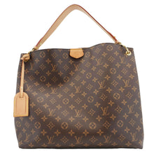 Load image into Gallery viewer, LOUIS VUITTON Graceful MM Monogram Canvas Shoulder Bag Brown
