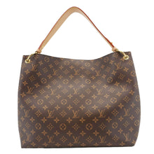 Load image into Gallery viewer, LOUIS VUITTON Graceful MM Monogram Canvas Shoulder Bag Brown
