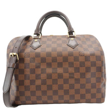 Load image into Gallery viewer, LOUIS VUITTON Speedy 30 Bandouliere Damier Ebene Shoulder Bag Brown
