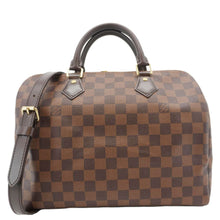 Load image into Gallery viewer, LOUIS VUITTON Speedy 30 Bandouliere Damier Ebene Shoulder Bag Brown
