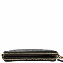 Load image into Gallery viewer, CHANEL Wallet on Chain Double Zip Caviar Leather Crossbody Bag Black

