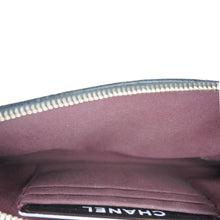 Load image into Gallery viewer, CHANEL Wallet on Chain Double Zip Caviar Leather Crossbody Bag Black
