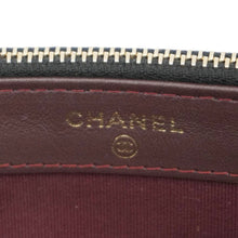 Load image into Gallery viewer, CHANEL Wallet on Chain Double Zip Caviar Leather Crossbody Bag Black
