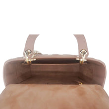 Load image into Gallery viewer, CHRISTIAN DIOR Lady Dior Medium Cannage Leather Crossbody Bag Rose Pink

