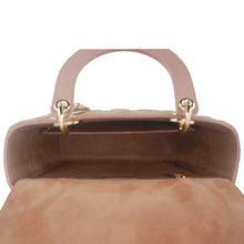 Load image into Gallery viewer, CHRISTIAN DIOR Lady Dior Medium Cannage Leather Crossbody Bag Rose Pink
