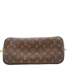 Load image into Gallery viewer, LOUIS VUITTON Neverfull MM V Monogram Canvas Tote Bag Brown
