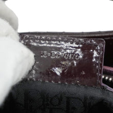 Load image into Gallery viewer, CHRISTIAN DIOR Lady Dior Quilted Patent Leather Shoulder Bag Burgundy

