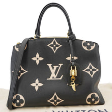 Load image into Gallery viewer, LOUIS VUITTON Grand Palais MM Monogram Empreinte Leather Shoulder Bag Bicolor
