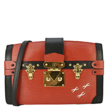 Load image into Gallery viewer, LOUIS VUITTON Trunk Epi Leather Crossbody Bag Red
