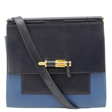 Load image into Gallery viewer, HERMES Sacabar Leather Crossbody Bag Blue
