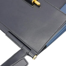 Load image into Gallery viewer, HERMES Sacabar Leather Crossbody Bag Blue
