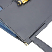 Load image into Gallery viewer, HERMES Sacabar Leather Crossbody Bag Blue
